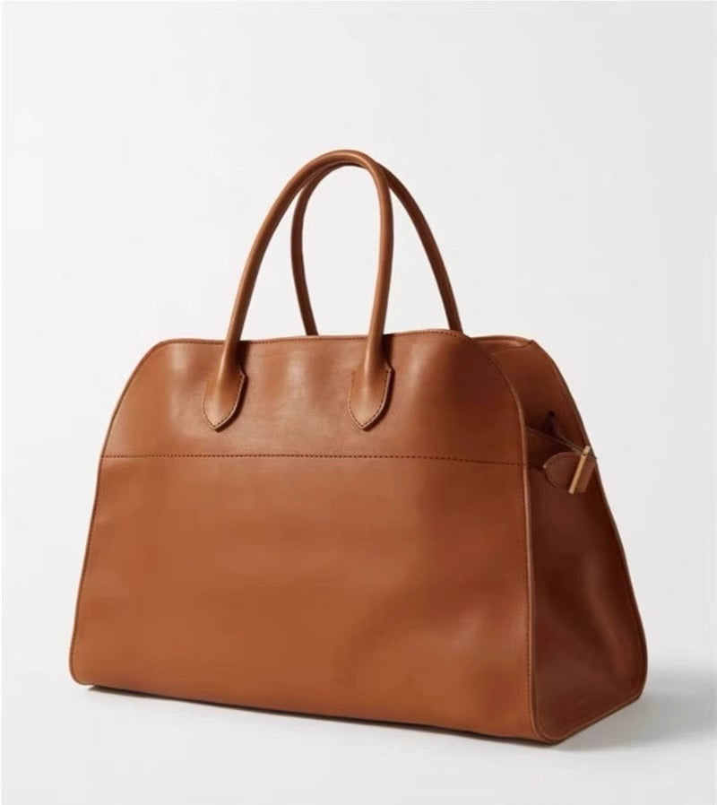 Real Leather Suede Lychee Pattern Commuter Crossbody Bags