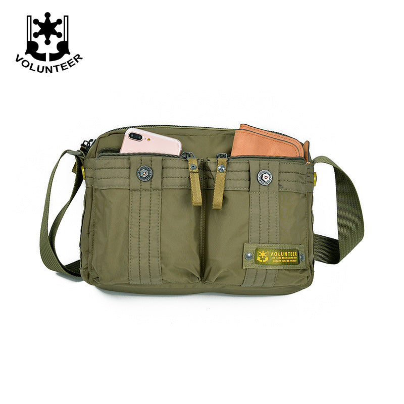 Men's Lightweight Large Capacity Oxford Cloth Canvas Men's Messenger Bags
