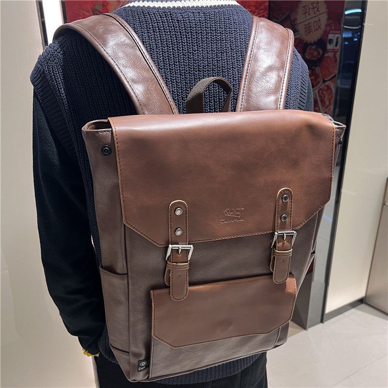 Three Boxes Unisex College Style Large Capacity Fashion Backpacks
