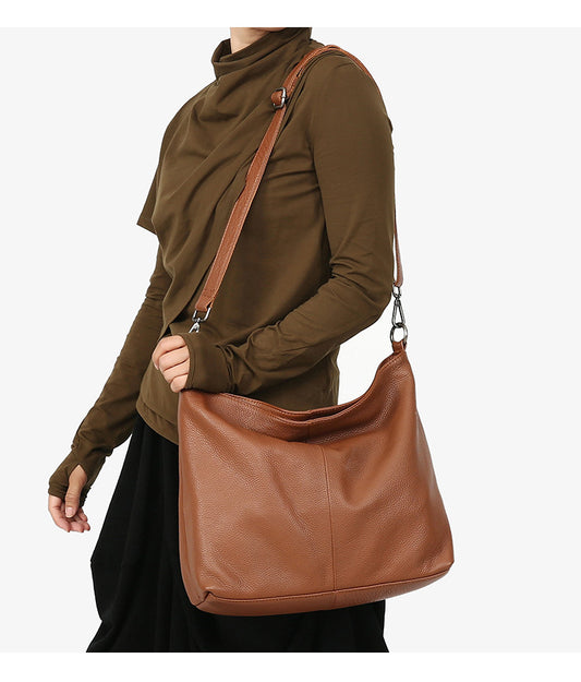 Women's First Layer Cowhide Soft Leather Direct Shoulder Bags