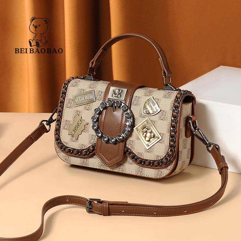 Women's Source Fashion Retro Western Style Printed Crossbody Bags