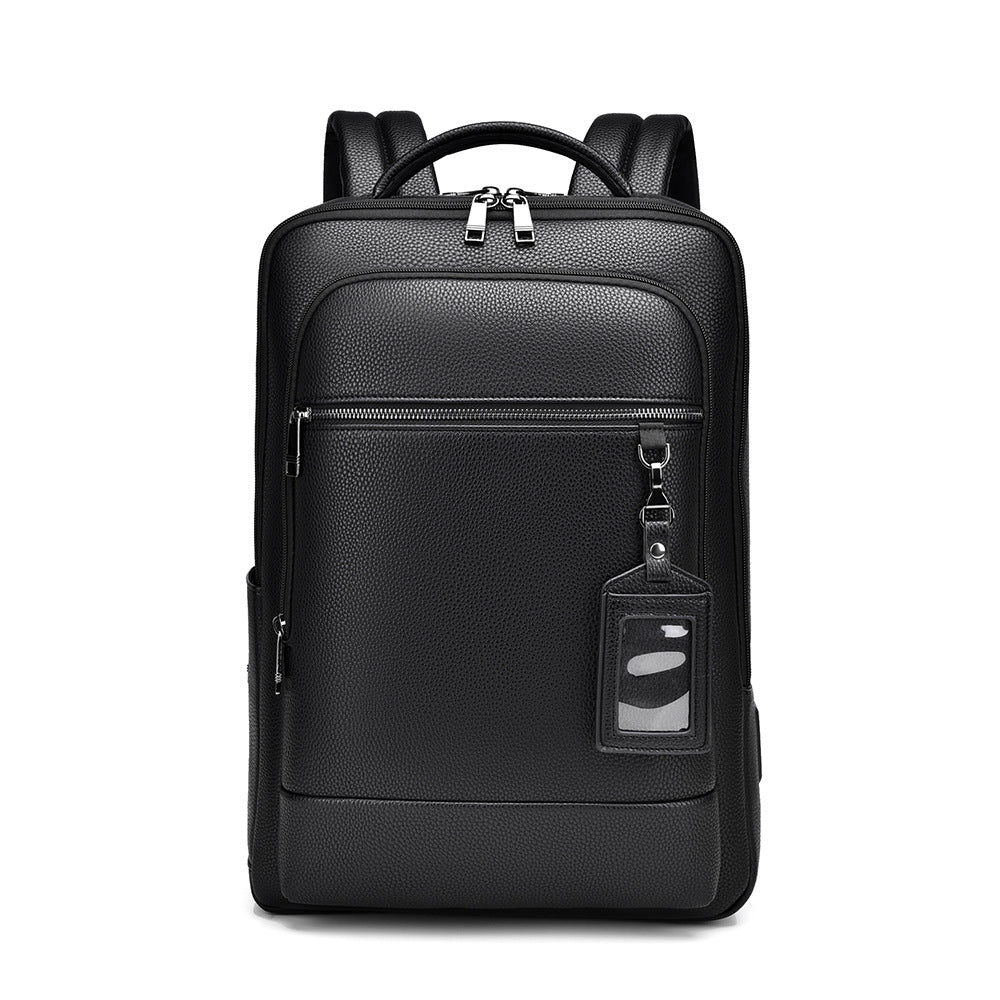 Men's Advanced Texture Three-dimensional Large Capacity Business Backpacks