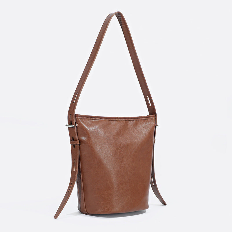 Women's Mobile Popular Large Capacity Commuter Portable Bucket Bags