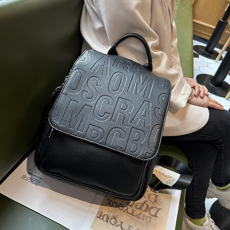 Style Female Niche Embossed Leisure Commute Bags