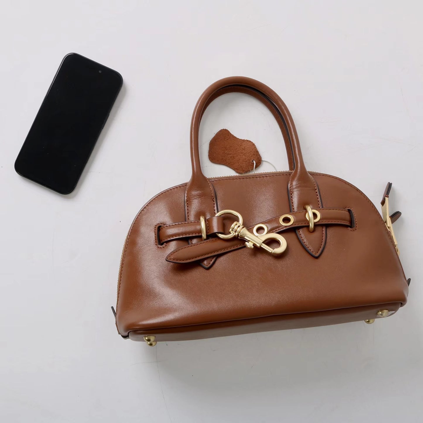 Top Layer Cowhide Shell Portable Fashion Bags