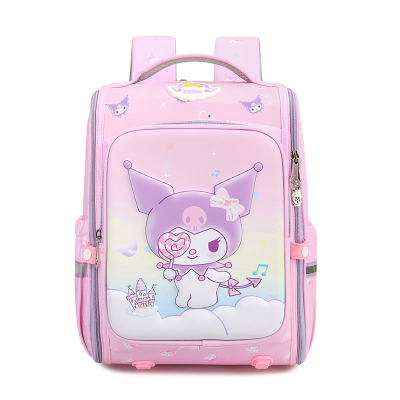 Cartoon Astronaut Grade Burden Reduction Spine Elementary School Students' Schoolbags