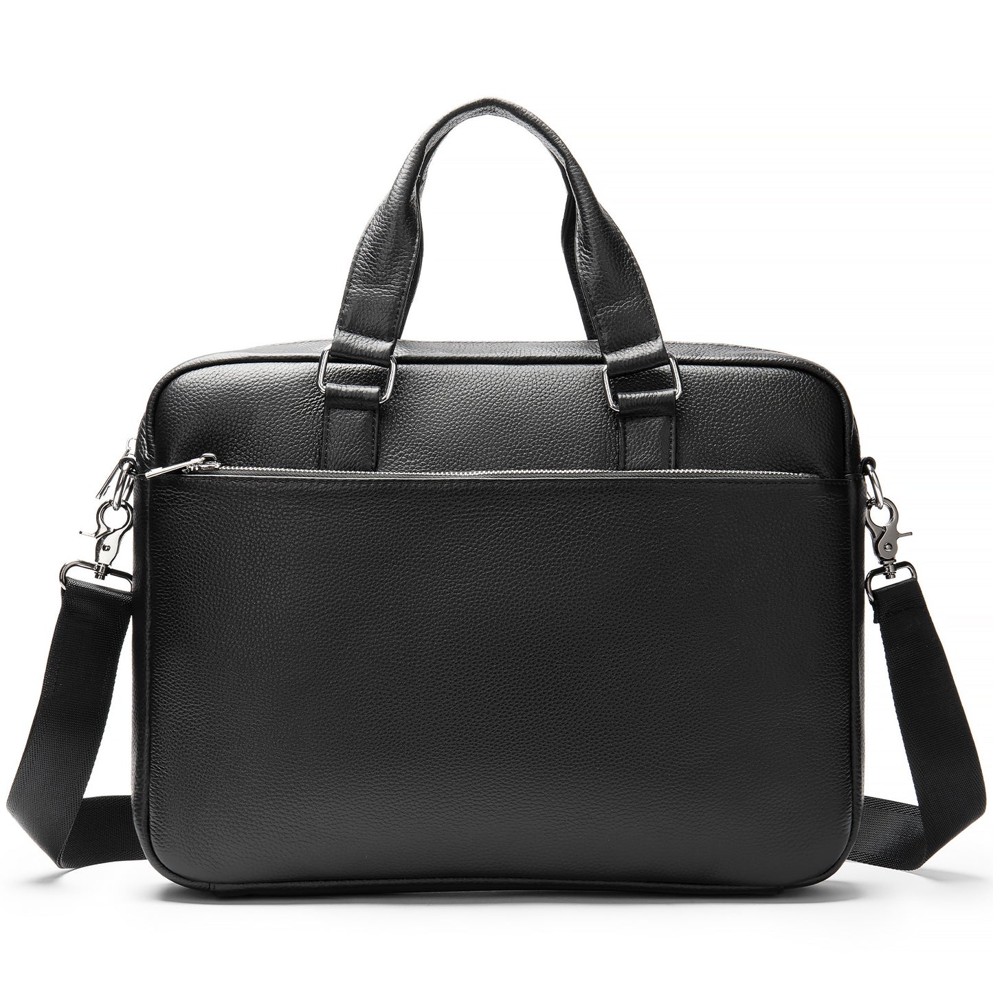 Men's Genuine Leather Horizontal File Cowhide Business Men's Briefcases
