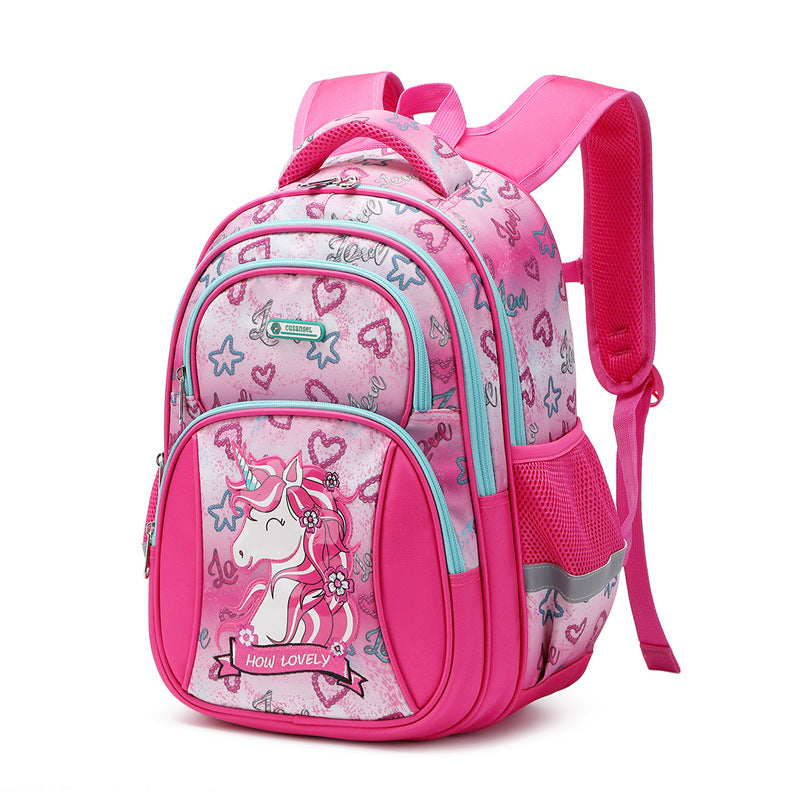 Children's Comfortable Creative Unicorn Primary Cartoon Elementary School Students' Schoolbags