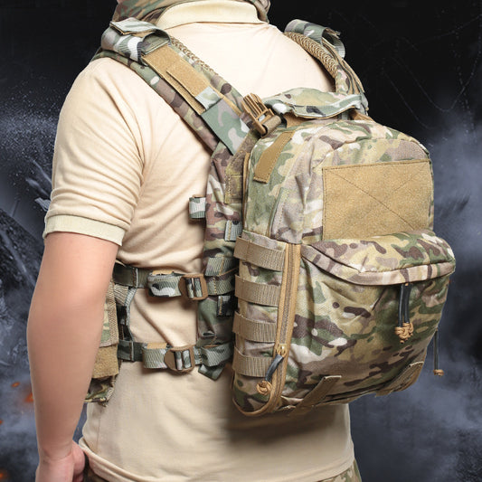 Innovative Zipper Water Backboard Vest Assault Outdoor Bags