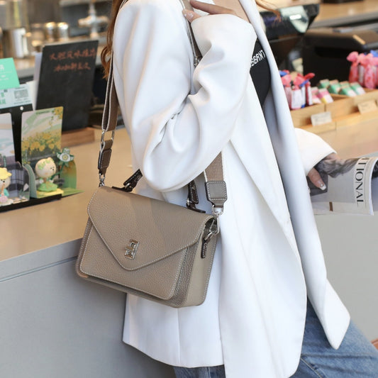 Women's Genuine Leather Commuter Spring French Crossbody Bags