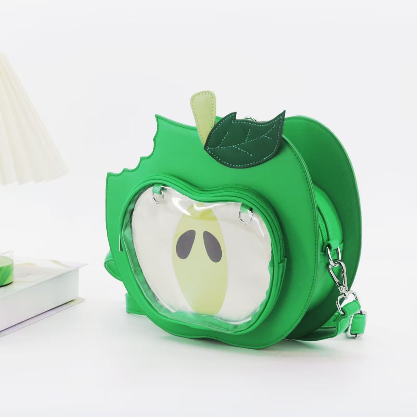 Trendy Apple Cartoon Commuter Cute Large Shoulder Bags
