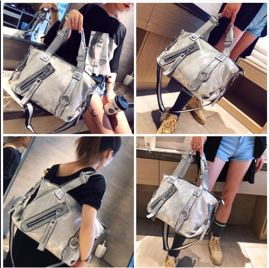 Women's Western Style Diamond Fashion Temperament Shoulder Bags