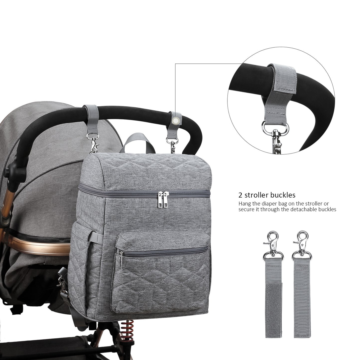 Waterproof Mummy Pregnant Mother With Buggy Backpacks