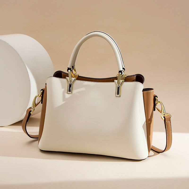 Women's Genuine Leather Fashionable High-grade Fashion Send Handbags