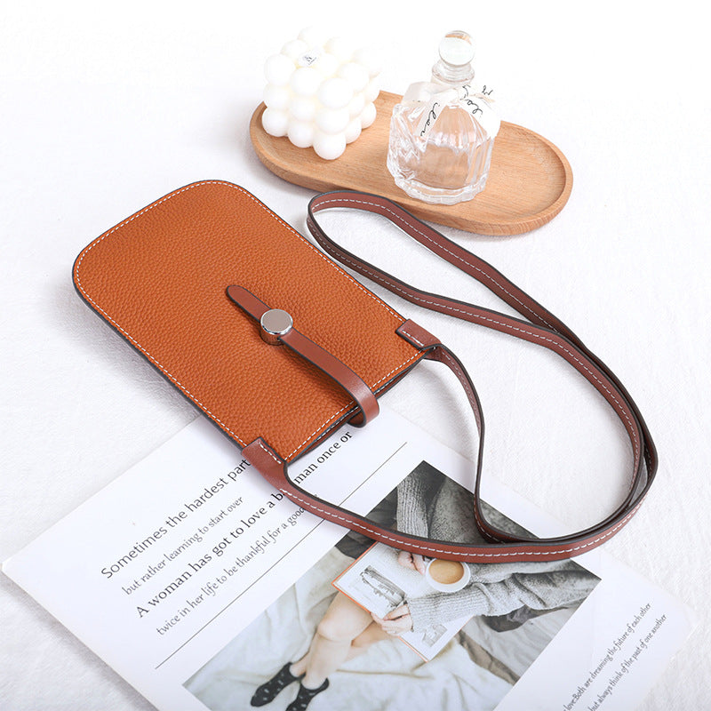 Women's Mobile One Genuine Leather Mini Minority Phone Bags