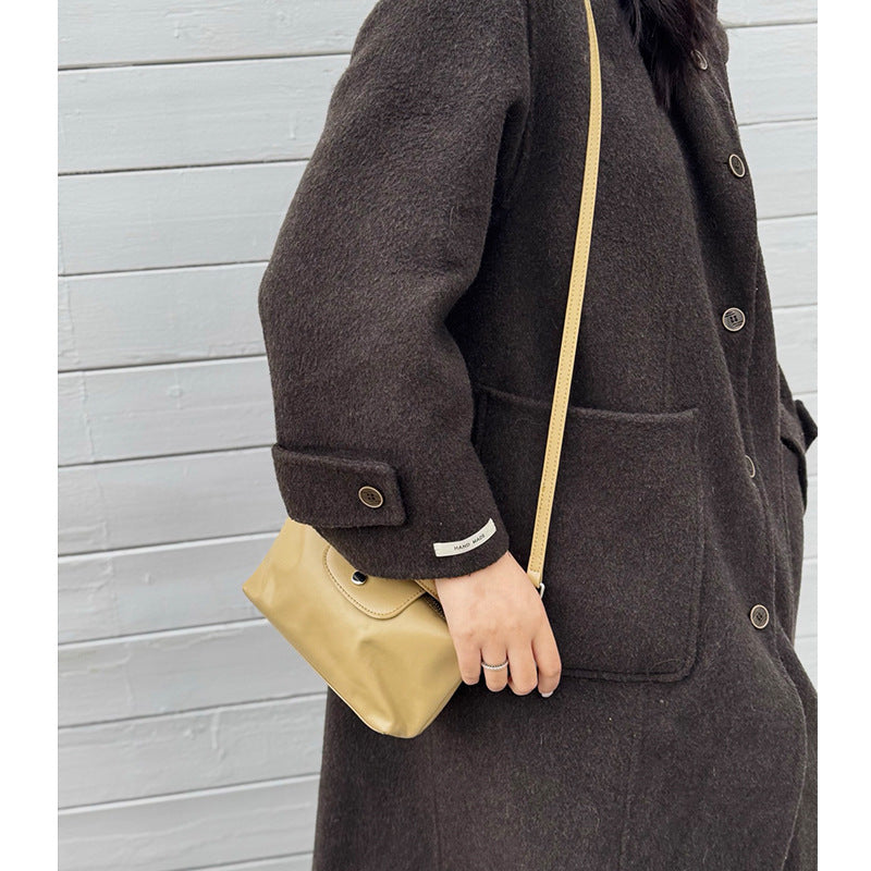 Women's Mini Dumpling Fashion Commuter First Layer Shoulder Bags