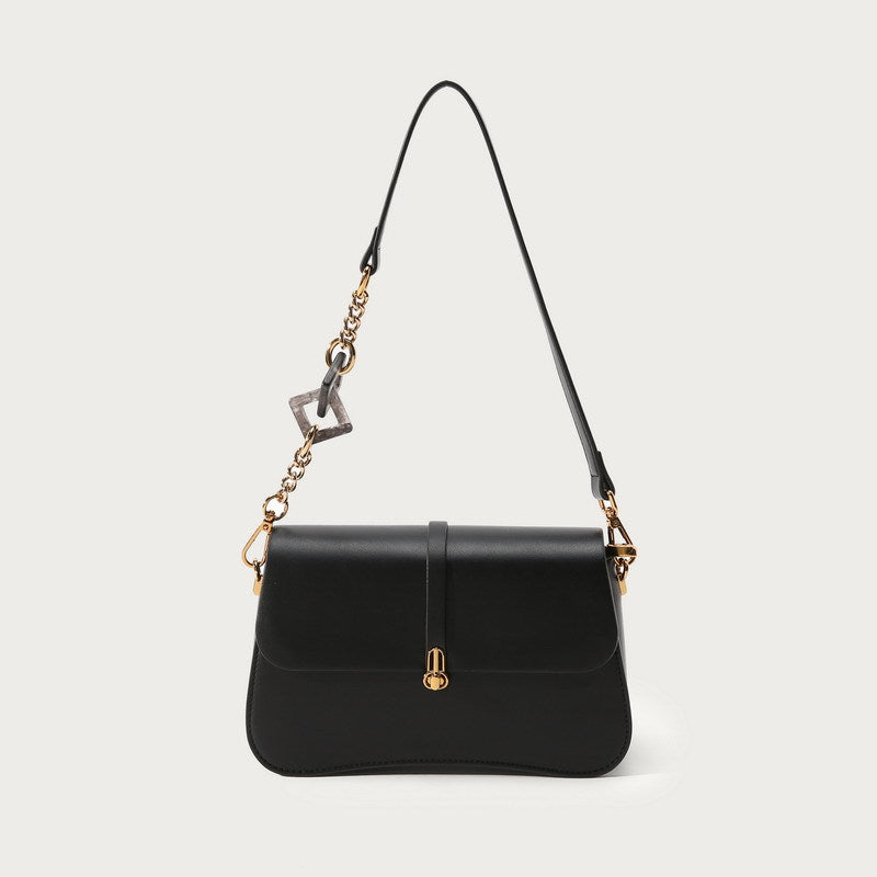 Women's Genuine Leather Niche Saddle Summer High-grade Shoulder Bags