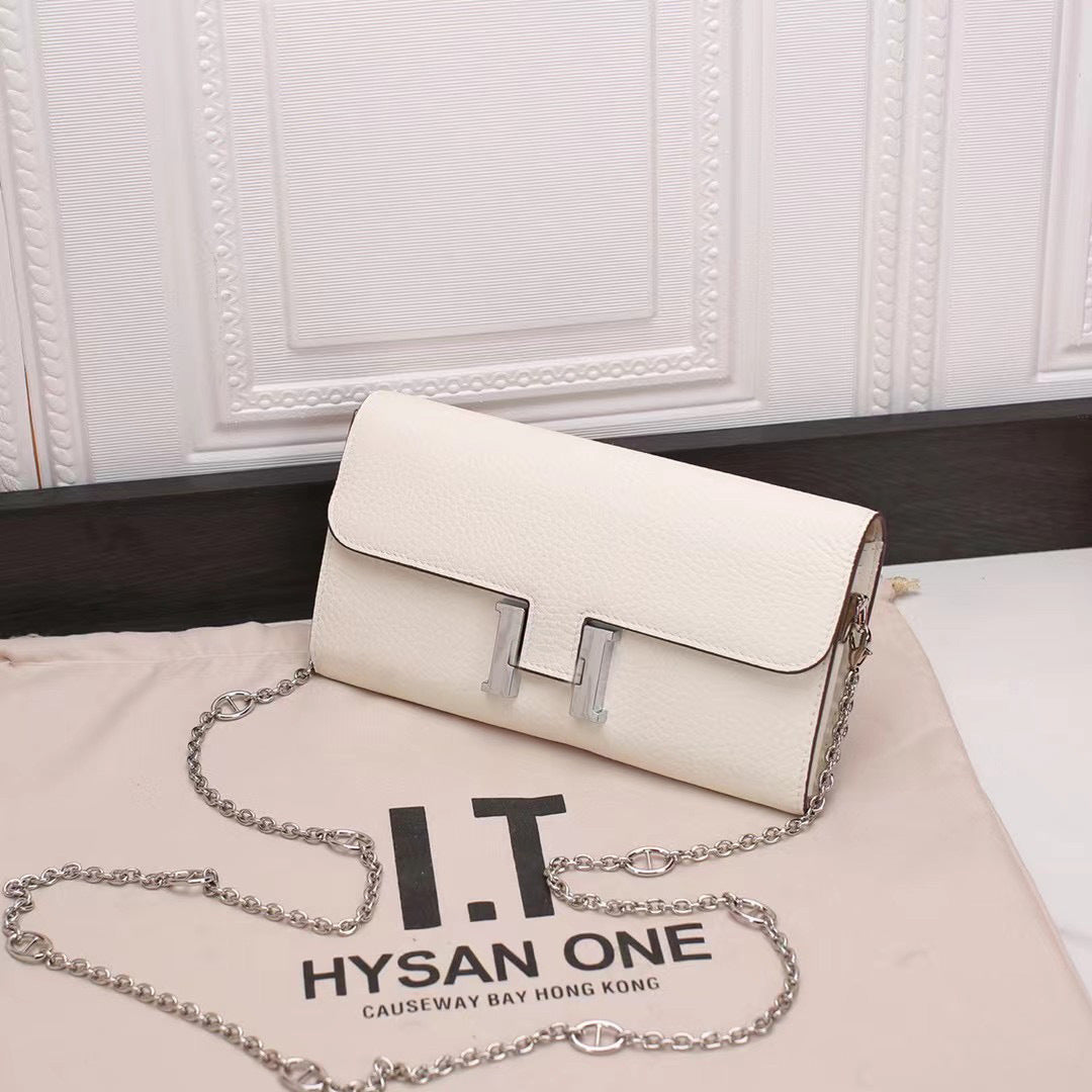 Lychee Pattern Long High Texture First Crossbody Bags
