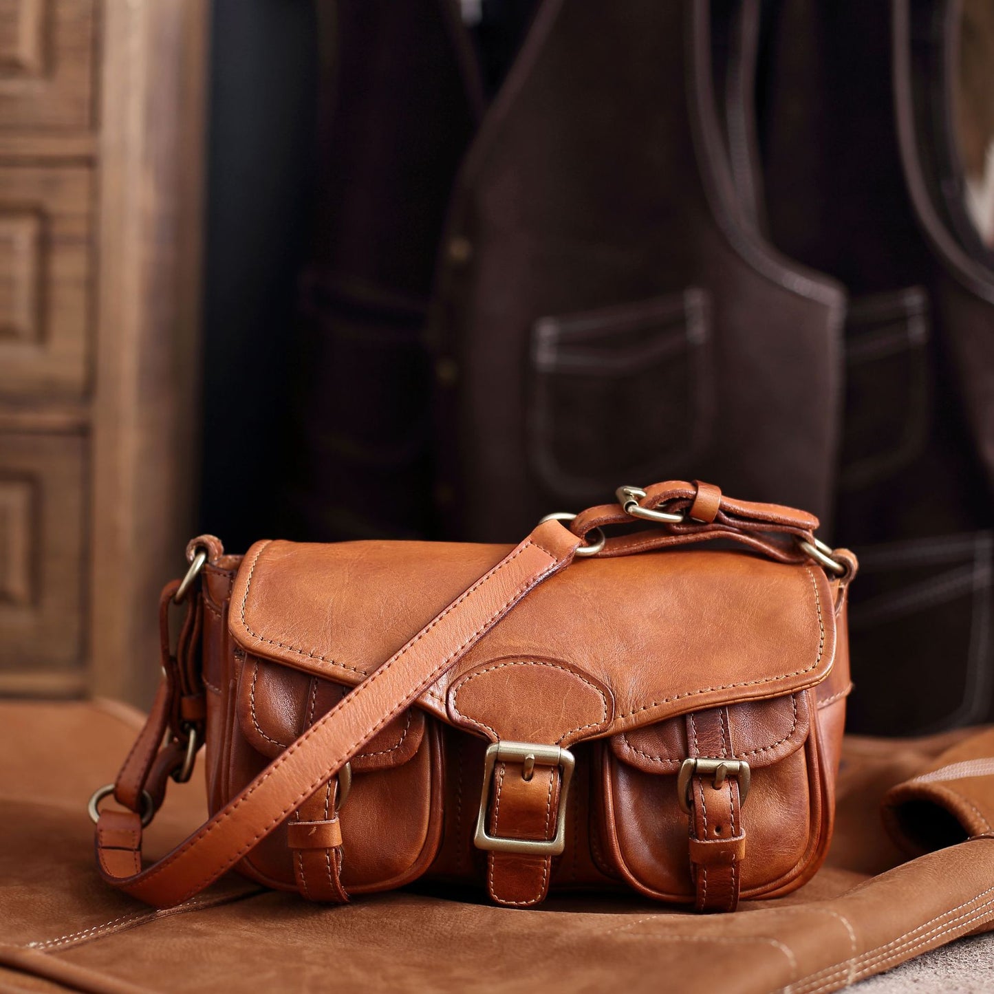 Women's Minority First Layer Cowhide Light Luxury Bags