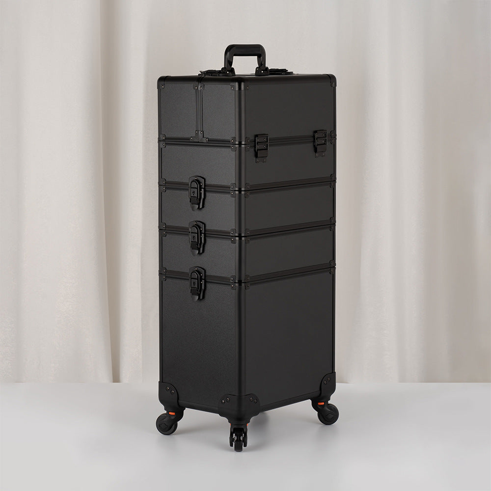 Large Capacity Storage Box With Manicure Cosmetic Cases