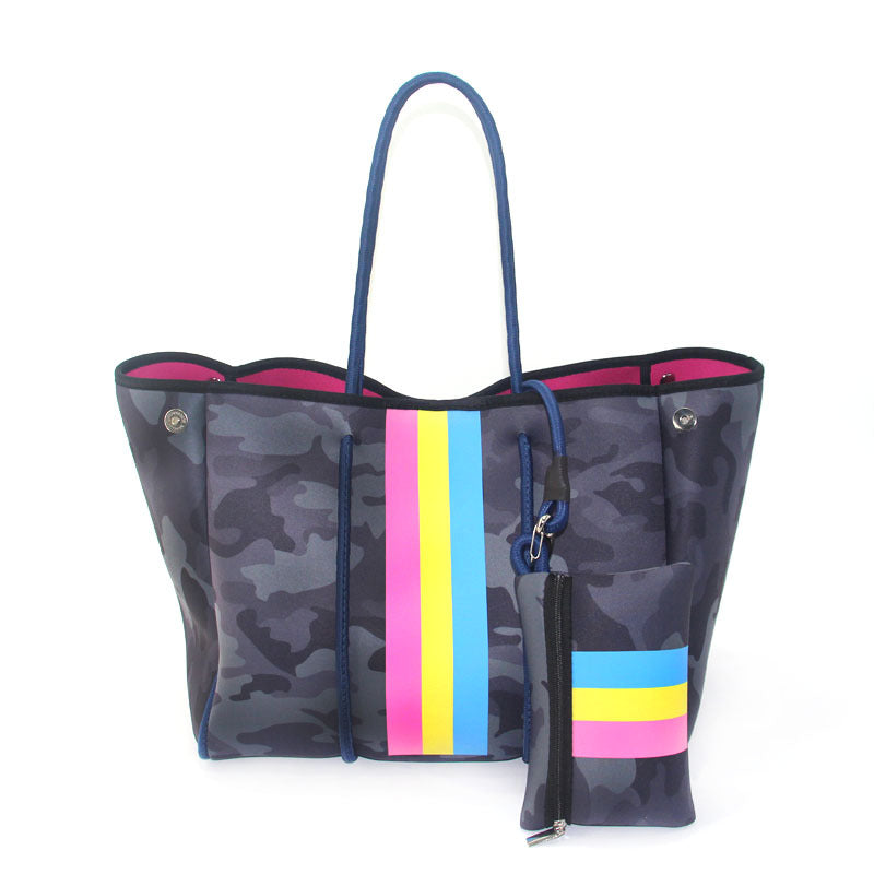 Women's Fashion Neoprene Big Large Beach Travel Bags