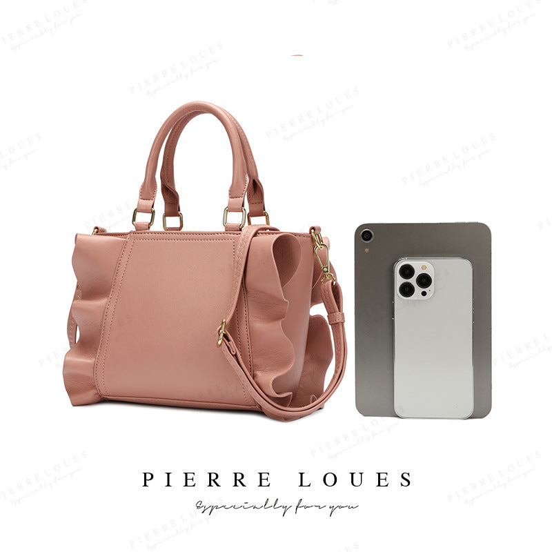 Women's High-grade Fashion Niche Pleated Versatile Large Shoulder Bags