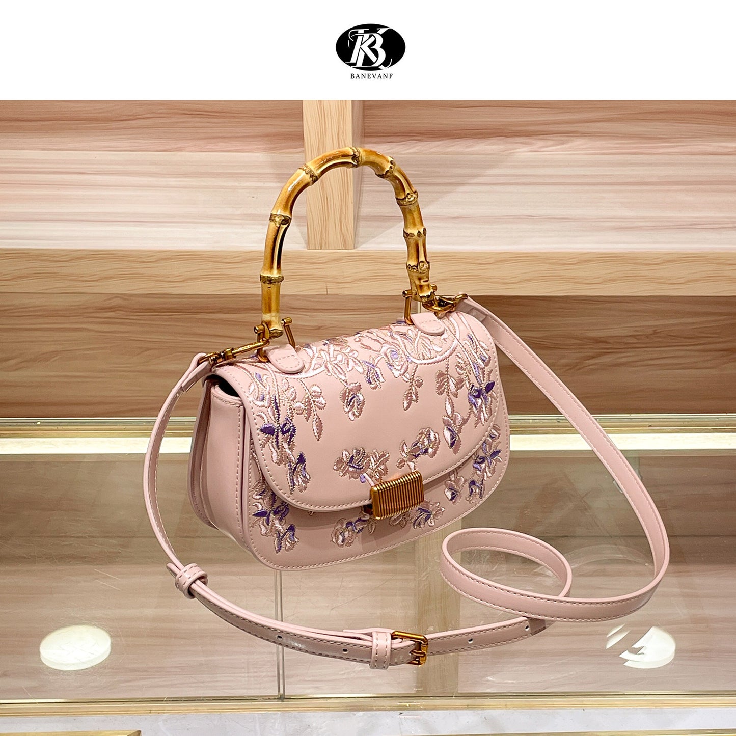 Family Light Luxury Chinese Style Embroidery Bags