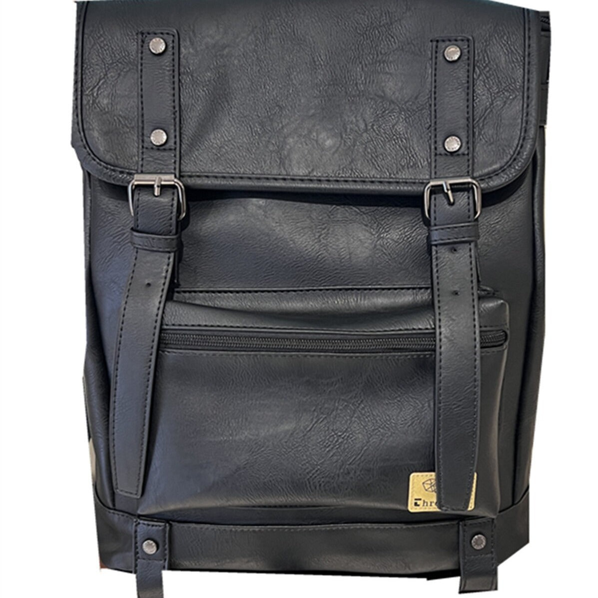 Women's & Men's & Fashion Leather Large Capacity Computer Backpacks