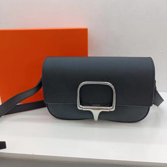 Leather Palm Print Cushion High Sense Small Square Bags