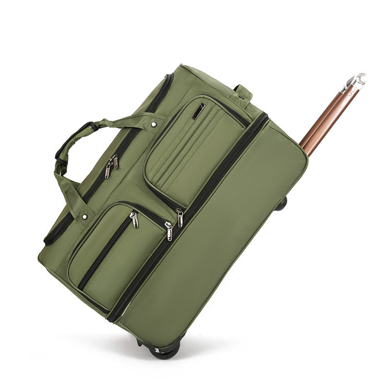 Women's & Men's & Scalable Large Capacity Wheeled Boarding Travel Bags