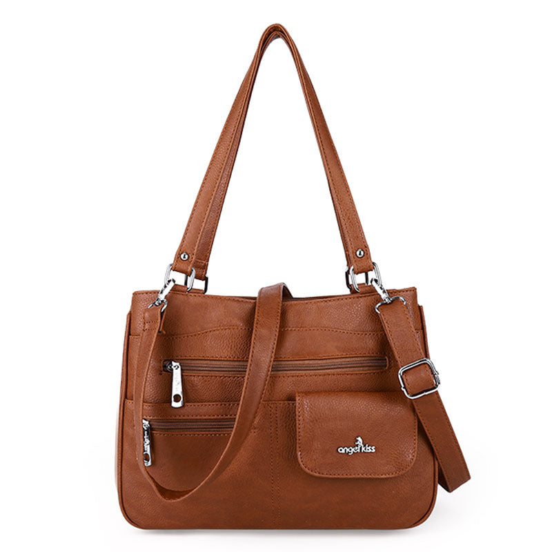 Women's Elegant Retro Large Capacity Portable Handbags