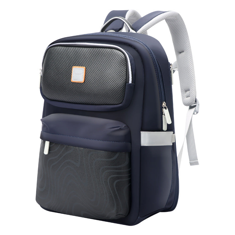 Women's & Men's & Lightweight Large Capacity Junior's Shock Elementary School Students' Schoolbags