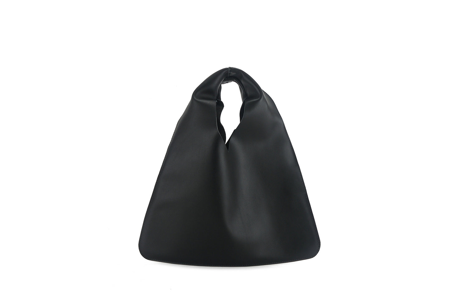 Matte Cowhide Triangle Size Wrist Fashionable Shoulder Bags