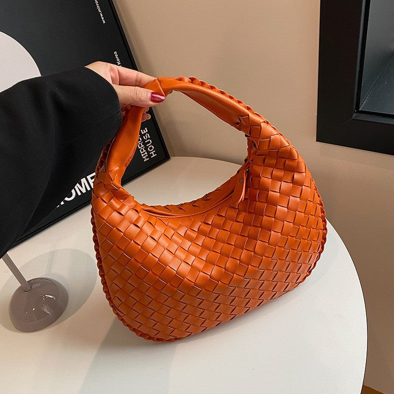 Women's Style Fashion Hand-woven Large Capacity Simple Shoulder Bags