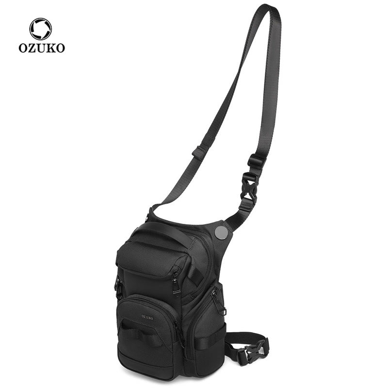 Men's Leg Leggings Motorcycle Traveling Waterproof Oblique Men's Messenger Bags