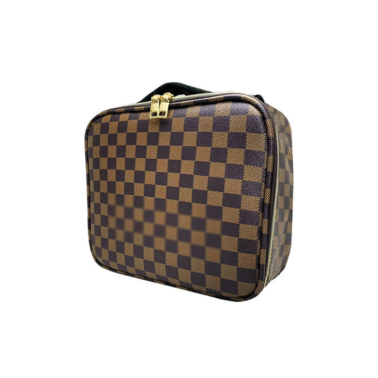 Leather Portable Storage Box Beauty Manicure Cosmetic Cases