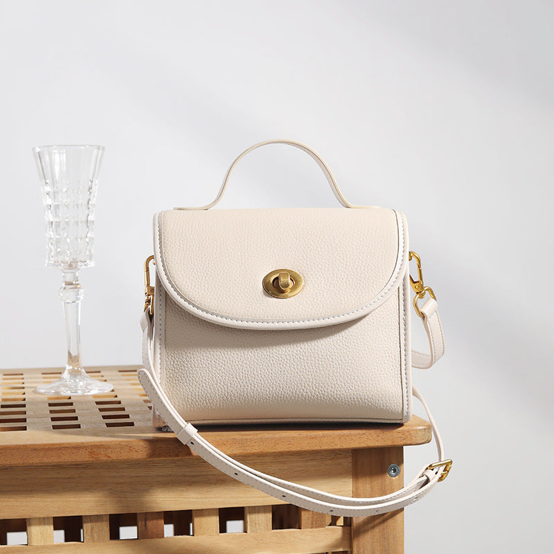 Women's Leather Versatile Fashion High Sense Female Crossbody Bags
