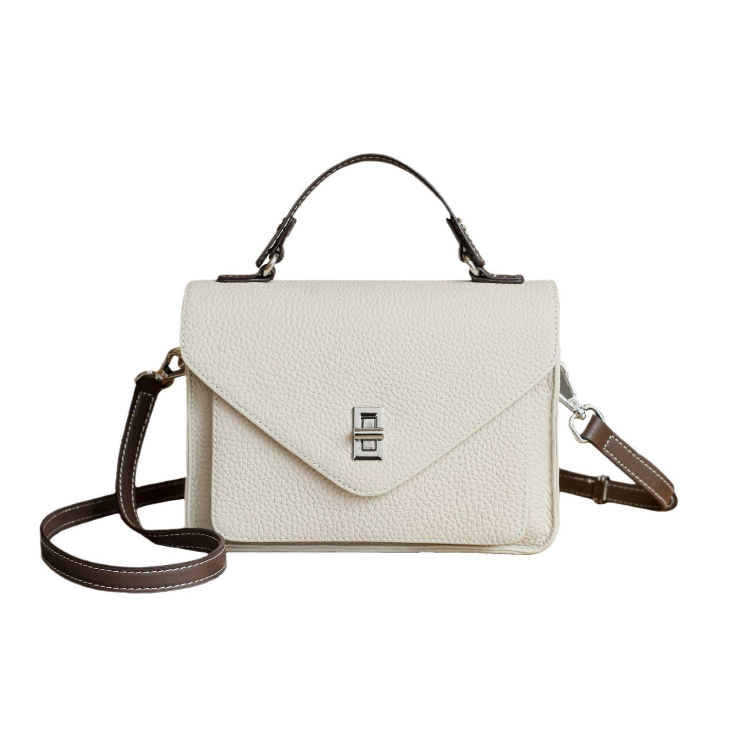 Women's Genuine Leather Commuter Spring French Crossbody Bags