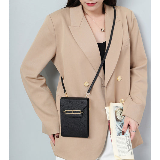 Message Fashion Pig Nose First Layer Phone Bags
