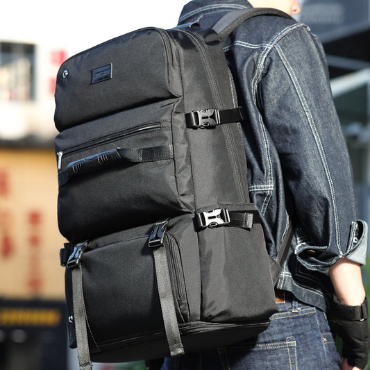 Women's & Men's & Fashion Large Capacity Expandable Double Travel Bags
