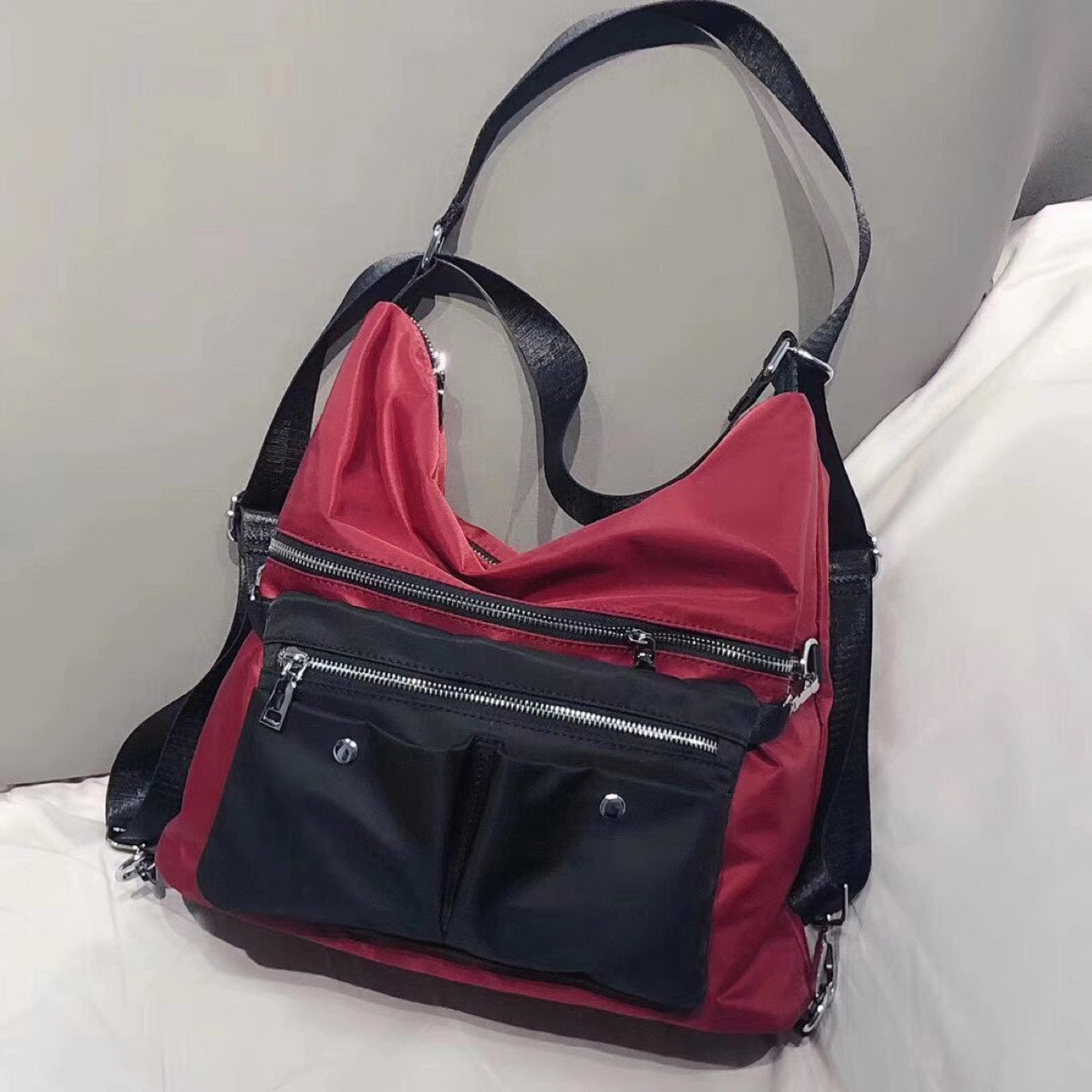 Women's Nylon Style Design Fashion Large Capacity Crossbody Bags