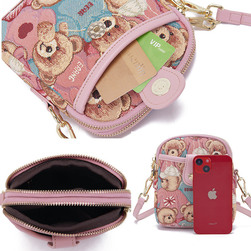Attachment Western Style Mobile Female Stylish Crossbody Bags