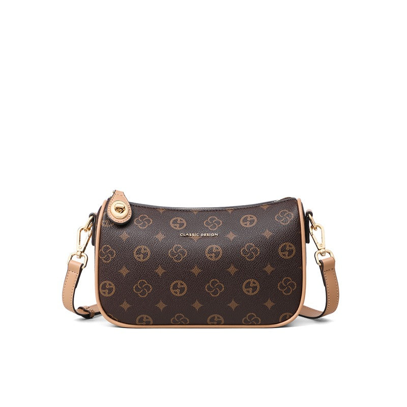 Women's Summer Dumpling Printed High Sense Mother Crossbody Bags