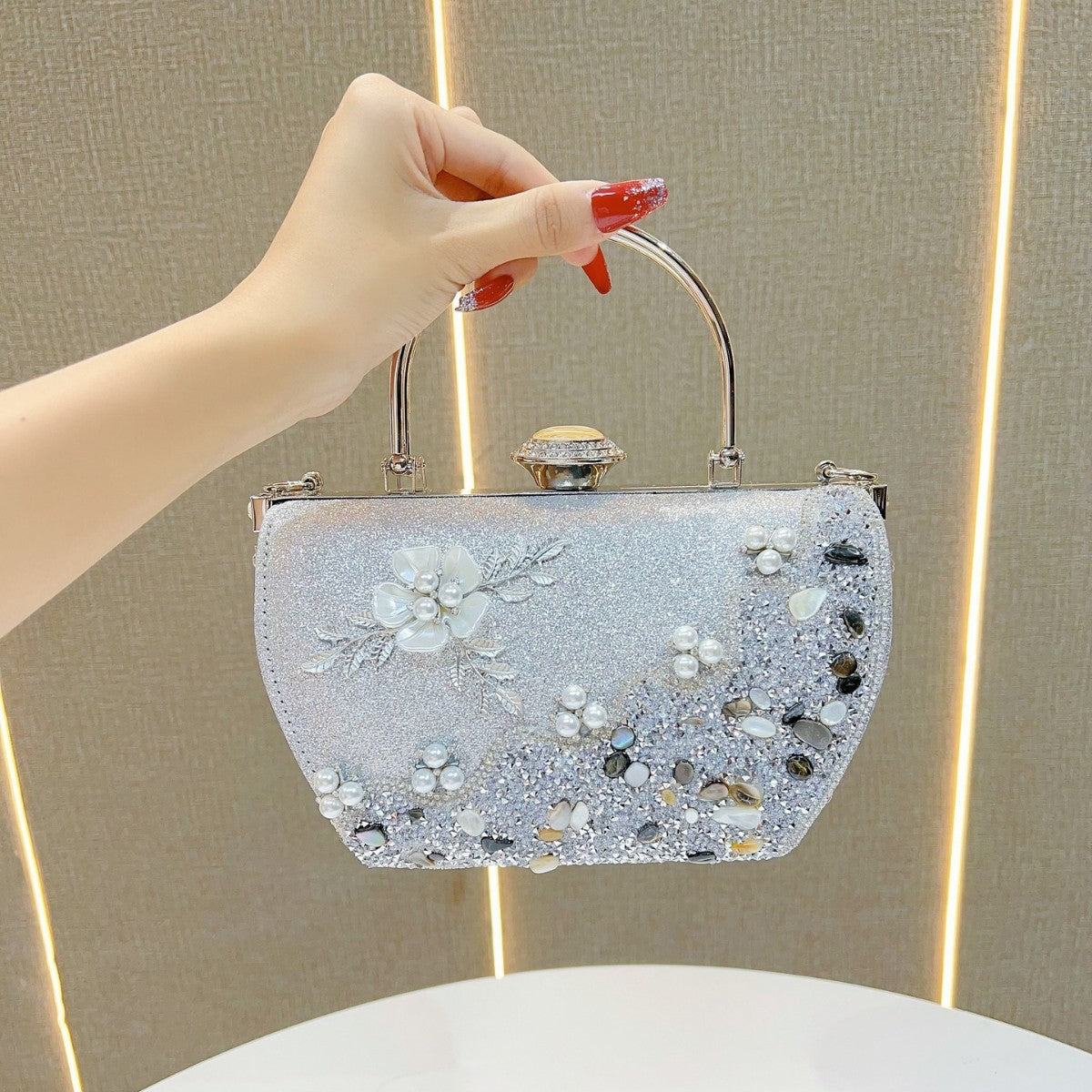 Women's Princess Dinner Banquet Dress Elegant Portable Handbags