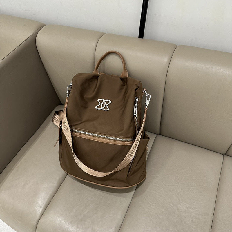 Women's Light Luxury High-grade Waterproof Oxford Nylon Backpacks