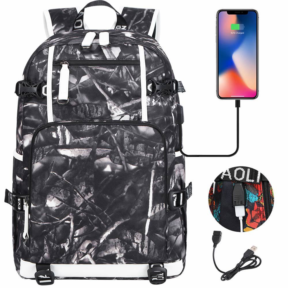 Women's & Men's & One Distribution Preferred Earphone Leisure Middle School Students' Schoolbags