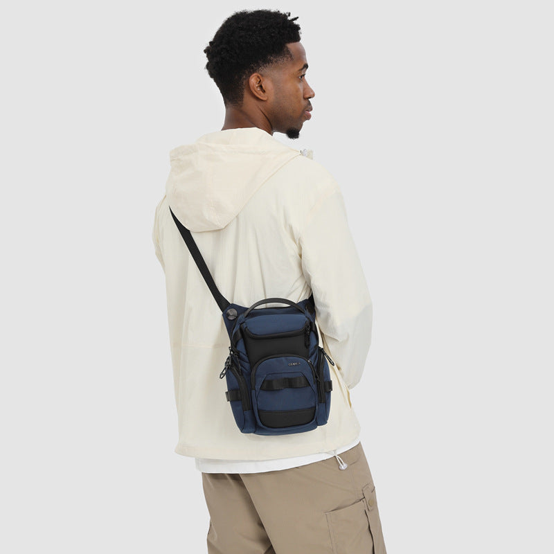 Men's Leg Leggings Motorcycle Traveling Waterproof Oblique Men's Messenger Bags