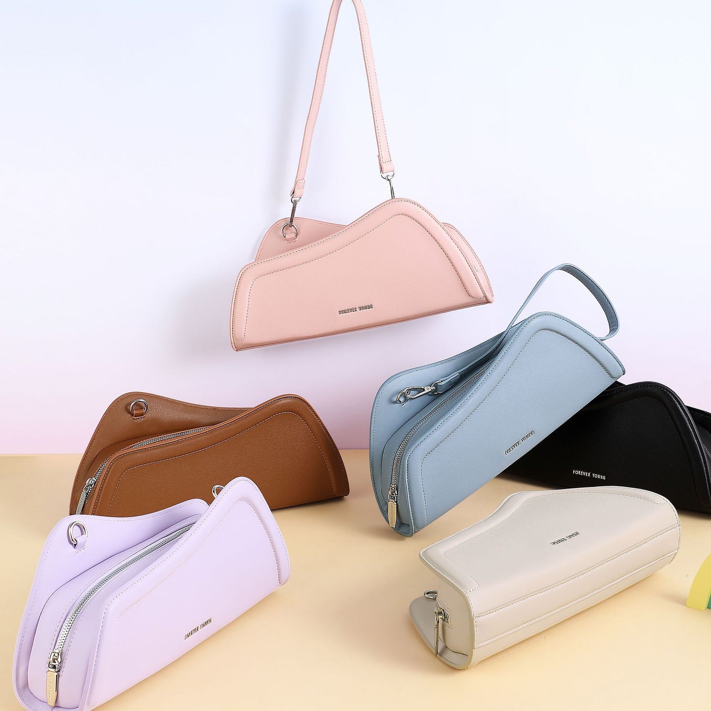 Women's Korean Style Versatile Underarm Niche Large Shoulder Bags