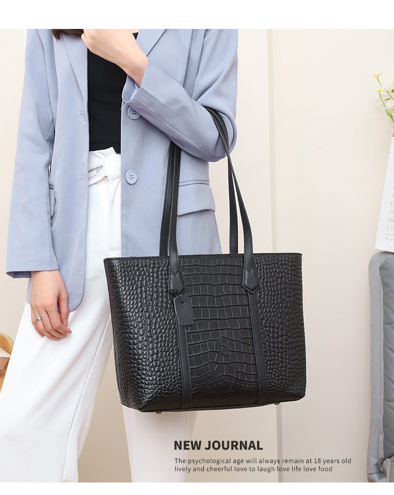 Women's Big Large Capacity Commuter High-grade Tote Bags