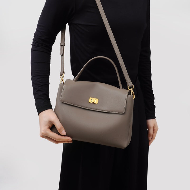 Summer Poor Genuine Leather Commuter Trendy Bags